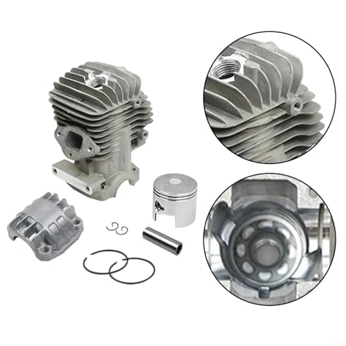 Kit de rechange cylindre piston pour tronçonneuse thermique 2500 - 5