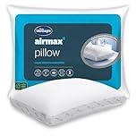 Silentnight Airmax Pillow – Air Mesh Sides Maximising Airflow Preventing Overheating for a Cool Night's Sleep – Machine Washable and Hypoallergenic Bed Pillow, White