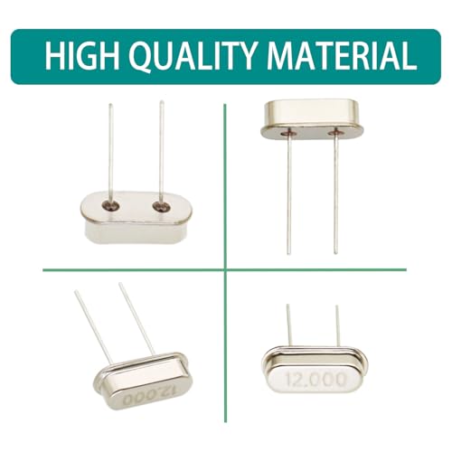 image for Raogoodcx 150Pcs 15Value Crystal Oscillator Resonators Assortment Kit 