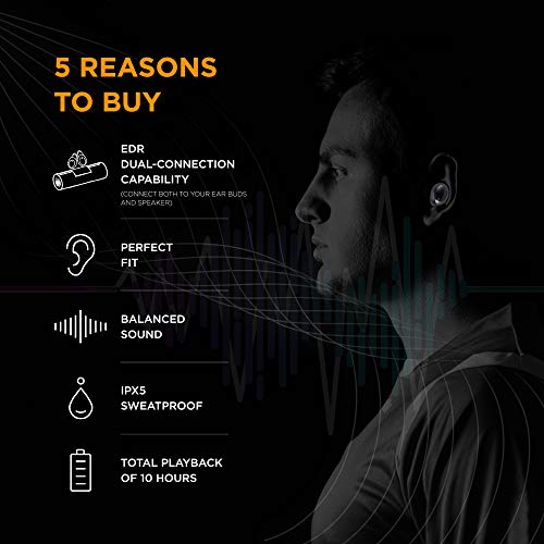 Wireless Earbuds Bluetooth Speaker With Best Ipx5 Waterproof Edr Dual Connection 2000Mah Charging Case For Home Portable Sports Gifts Outdoor Travel Cars #TOP2