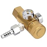 La estructura compacta, el manómetro y el manómetro de alta presión están hechos de material de alta calidad, estructura compacta en general, sellado perfecto y bueno.
