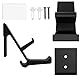 Linkidea Gaming Headset & Controller Halter, Dual Gamepad Controller & Kopfhörer Aufhänger für PS5, PS4, Xbox One, Xbox 360, Pulse 3D Headset, Wandhalterung Ständer Universal Headsets (Schwarz)