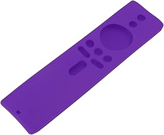 Capa de controle remoto de silicone, capa protetora de controle remoto de silicone para televisão (roxa)