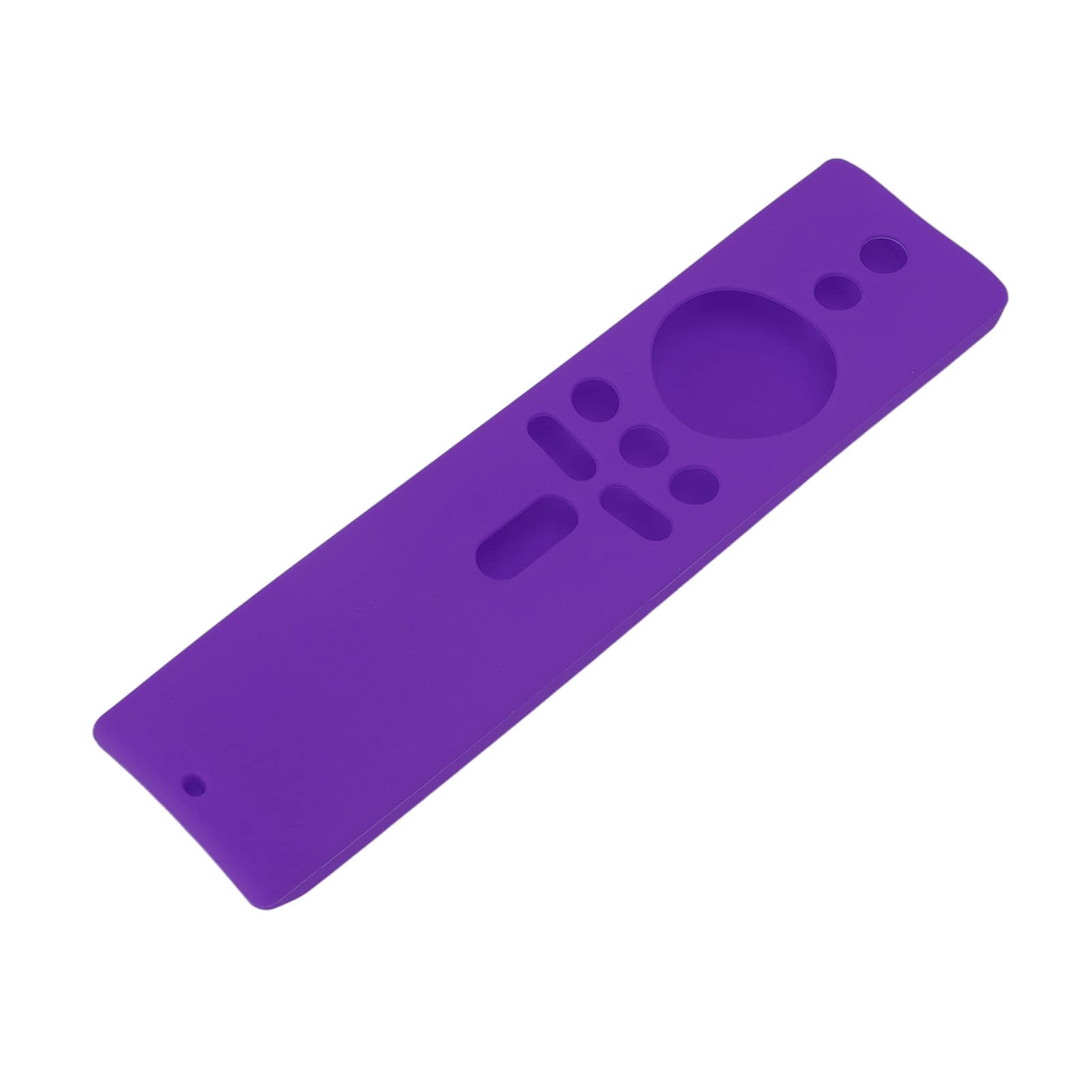 AMONIDA Funda de Silicona para Box S, Cubierta de Control Remoto Amigable con la Piel a Prueba de Golpes con Cordón, Ideal para Box S 4K y TV Stick (Conjunto Morado)
