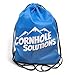 Cornhole Solutions Cornhole Bags Set of 8 – Regulation Pro Style 6x6 – Resin Filled + Tote Bag (Royal/Red)