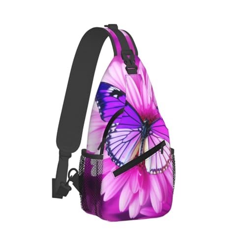 Bolso bandolera negro estilo casual para hombre y mujer miniatura 2