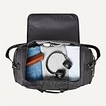 Amazon Essentials Lightweighted Carry-on Duffel with Wet pocket & Shoe Compartment 25 inches Black - Image 4