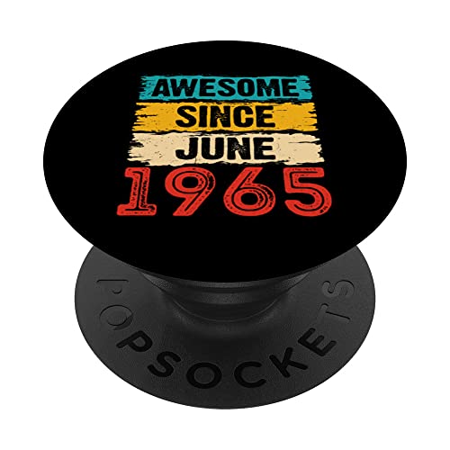 Regalos de 58 años impresionantes desde junio de 1965 PopSockets PopGrip Intercambiable