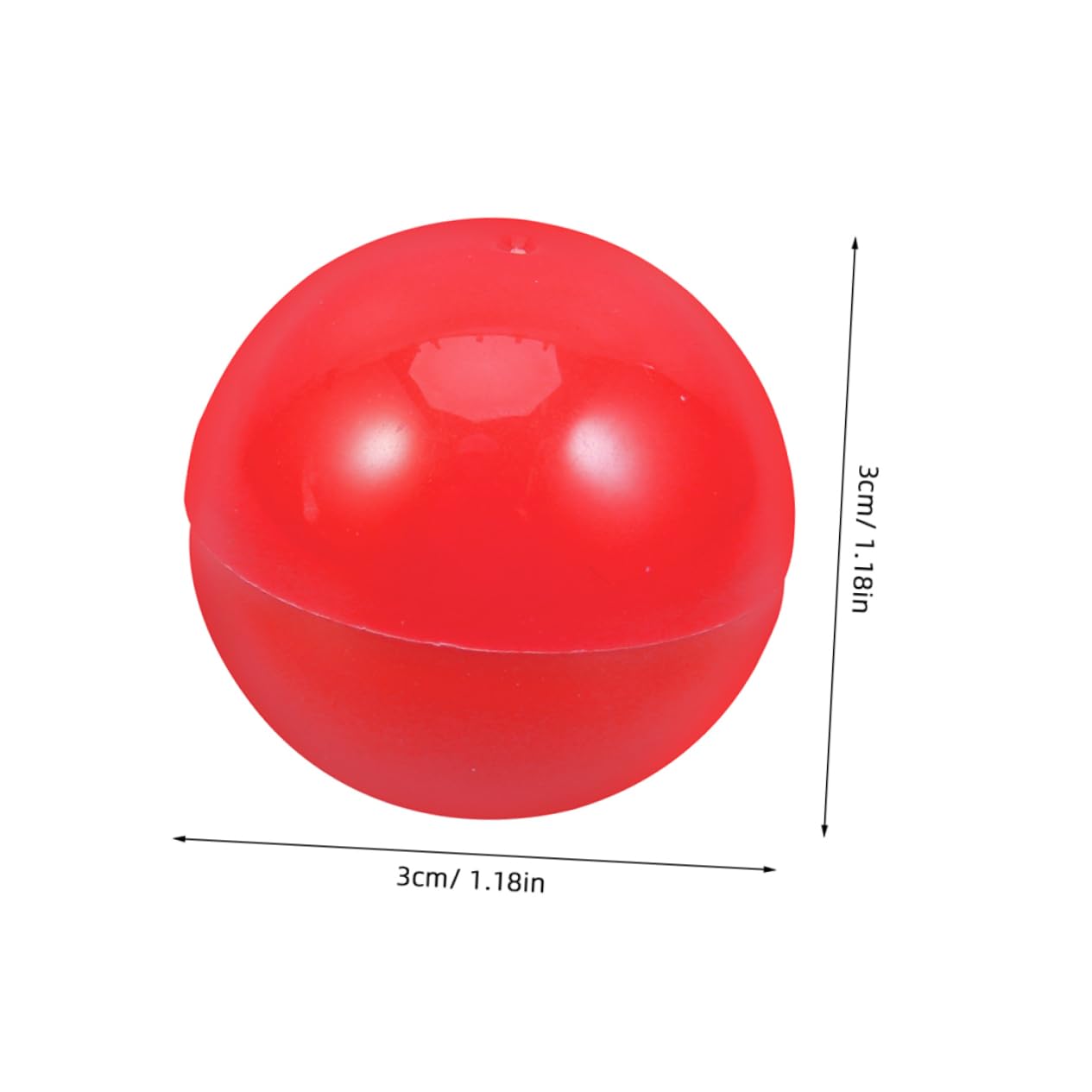 OFFSCH 25pcs Balls Plastic Hollow Bingo Balls Open Ball Game Balls Props Raffle Drawing Balls Party Game Balls Funny Balls Bingo Balls Lotterys Ball Small Balls Sphere Pvc