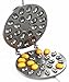 BIOL Heavy Oreshki Mold Oven Cookies Maker Oreshnitsa Орешница 23 Nuts Oreshki - Cookie Mold Oreshek Cake Nut Cookie Shaped Molds (17.7x9.5x2) (Light)