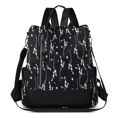 Sac à dos antivol femme : le petit sac fleuri parfait pour le travail