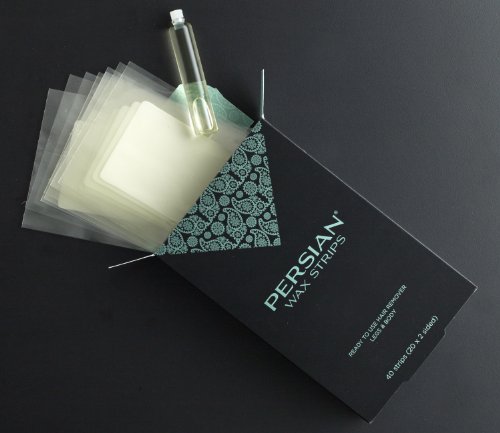 Persian Legs & Body Wax Strips (40 Strips), Hair Removal Waxing Strips For Legs, Body, Bikini, Arms, Underarms With After Care Oil, Pack Of 1 (Csb) #TOP6