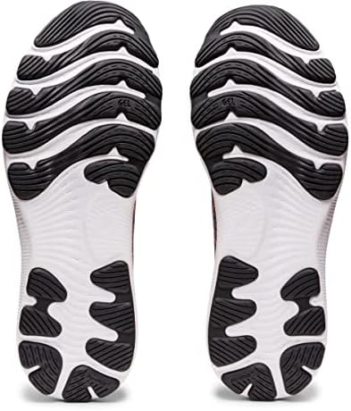 ASICS Men's Gel-Nimbus 24 Running Shoes, 8, Sheet Rock/Shocking Orange | Image 6