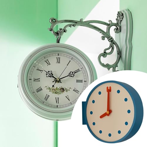 Horloge murale d'angle décorative pour sublimer votre salon - 6