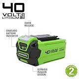 Greenworks G40DT35 Cordless Lawn Rake Moss Scarifier and Dethatcher, 3600rpm, 36cm Working Width, 4 Depths, 30L Collection Box Without 40V Battery & Charger, 3 Year Guarantee & Battery G40B2 - Image 6