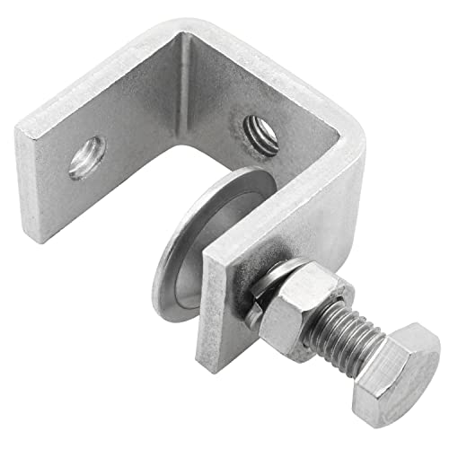 Pscco 2Pcs 304 Stainless Steel C Clamp, Heavy Duty Woodworking Clamp, Tiger Clamp, Home Improvement And Automotive Repair Tools, Type A #TOP1