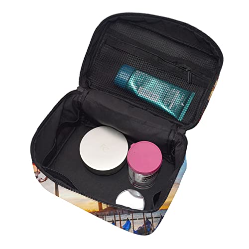 Trousse de maquillage grand format Venice Lantern rangement noir
