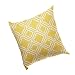 Guangcailun Simple Streak Onde Stripes Linge pillowslip Bureau Coussin géométrique Figure Têtière Taie