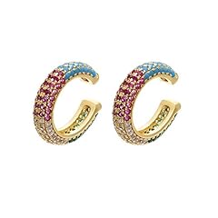 Gold - Colorful stones