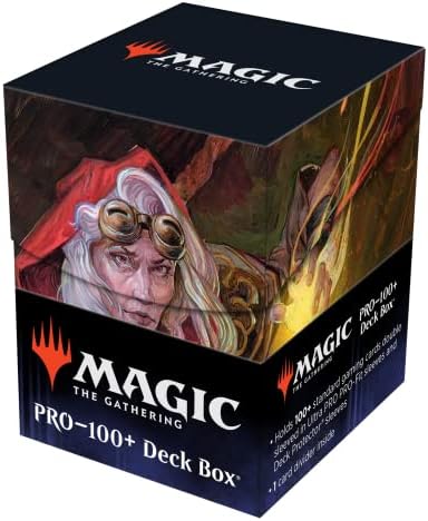 Ultra Pro - Magic: The Gathering - Dominaria United 100+ Card Deck Box Jaya, Fiery Negotiator - Protect Your Collectible Trading Cards, Gaming Cards, and Sports Cards In a Safe, Secure Card Deck Box image 3