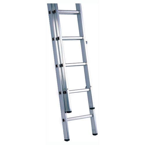 Youngman DIY 100 (2.2m - 5.1m) Triple Aluminium Extension Ladder 7 Rung 3 Section Tradex Tools Ltd Special Offer