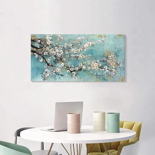 Affiche bouleau blanc pour salon lumineux et décoration épurée