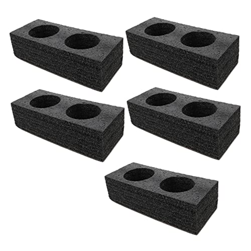 Yardenfun 5 Pcs Portable Milk Tea Carrier Tray Multi Beverage Cup Holder for Takeout Packing Pearl Drink Fixing Accessory for Hot Cold Drinks