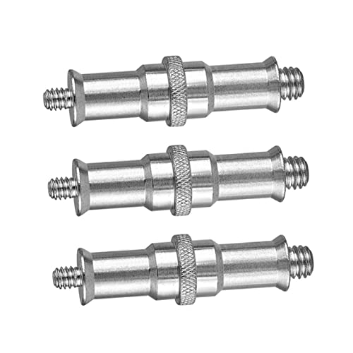3pcs Camera Stand Adapter 1/4 to 3/8 Threaded Screw Adaptor for Professional