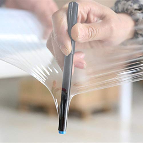 Guangshuohui 4 Rolls Pallet Wrap Stretch Film Hand Shrink Wrap,18" X 1500 Ft Stretch Wrap Heavy Duty, 80 Gauge Performance Stretch Film Replaces, Clear Hand Stretch Wrap #TOP4