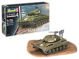 Der M24 Chaffee wurde im Zweiten Weltkrieg von der US Army hauptsächlich in den Aufklärungseinheiten eingesetzt. Maßstab 1/76. 71 Teile. 7,3 cm Länge. Geeignet ab 12 Jahren.