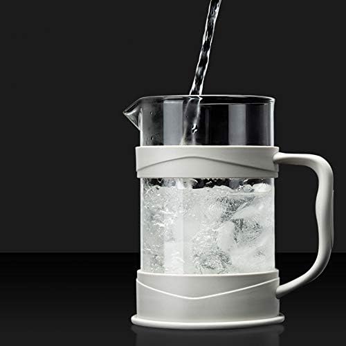 Kopinma French Press Coffee Maker 12 Oz, Presses Tea Makers with Borosilicate Glass Cold and Hot Brew Coffee — view 7