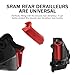 for SRAM eTap AXS Battery Protector Set (2-Pack) | Front/Rear Derailleur Cover | Waterproof & Shockproof | Compatible with Red/Force/Eagle Series (Transmission end)