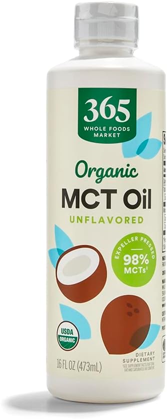 365 by Whole Foods Market, Organic Unflavored MCount Oil, 16 Fl Oz