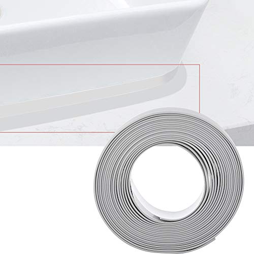 Image of TOPINCN PVC Door Bottom Seal Strip, Self-Adhesive Weather Stripping, 3.2M Length, Gray, Available in 22mm and 38mm Width