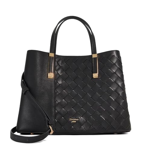 Dune London Dorry Textured Tote One Size Tote Bag Black