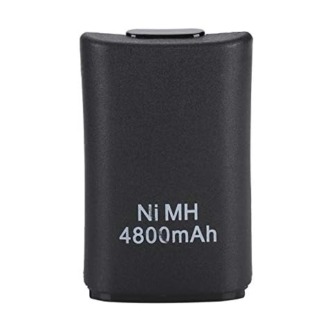 Batterie pour Xbox 360 Portable pour Xbox 360 Batterie Rechargeable 4800mAh Batterie de Remplacement pour Xbox 360 Batterie de Secours pour Xbox 360 Cover
