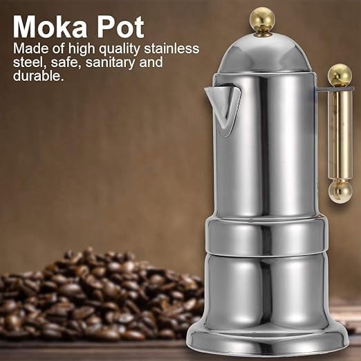 Dzbanek do kawy espresso nalewany ze stali nierdzewnej, dzbanek do ekstrakcji, elektryczny ekspres do kawy do użytku domowego, zestaw/48