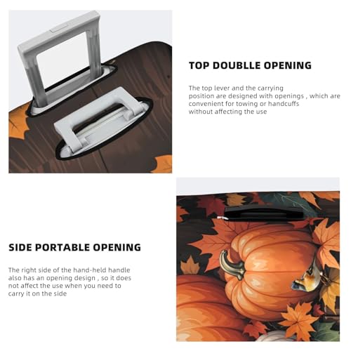 Travel Luggage Cover Fall Watercolor Bird Fashion Washable Baggage Suitcase Protector Fit For Luggage X-Large4