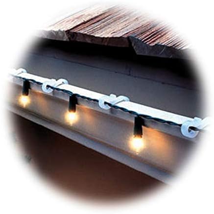 WOWOOO Gutter Hooks for hanging Christmas Lights - made by Noma