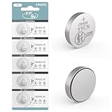 YFCN CR1632 Battery 3V Lithium Battery 5 Count Pack CR1632 Batteries for Car Key Fob, Keyless Remote, Sensors - CR 1632 Coin Cell Batteries - 5 Years Shelf Life