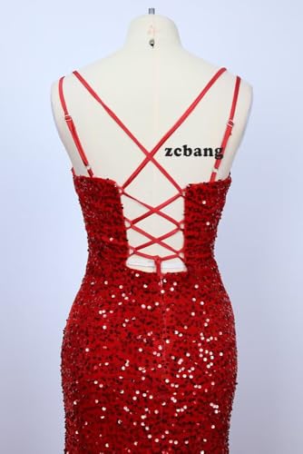 Prom Dresses for Women 2024 Sparkly Long Mermaid Velvet Sequin Formal Evening Gowns4