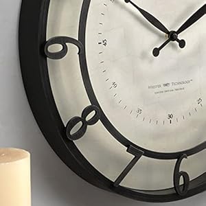 FirsTime Co Kensington Wall Clock Brown