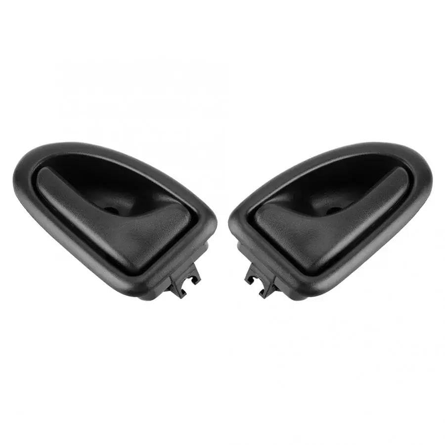 Copri Maniglia Porta Interna Auto – Per Renault Clio II, Megane I, Scenic I, Traffic, ABS Nero, Adesivo - 9