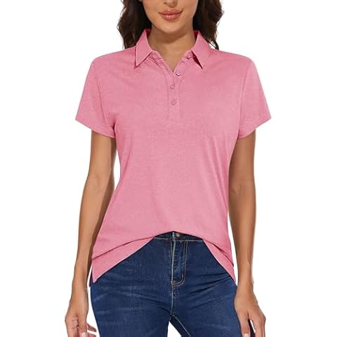 MAGCOMSEN Women's Quick Dry Polo Shirt Cover