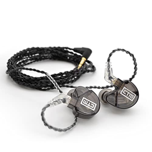 Cable negro estándar CTM con conector de audio 2 pines 50 pulgadas miniatura 5