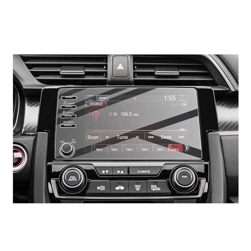 Verre trempé d'exception écran GPS Honda Civic finition premium LX EX
