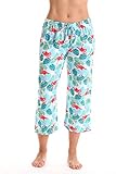 Just Love Womens Pajamas Cotton Capri Pants 6331-10385-S