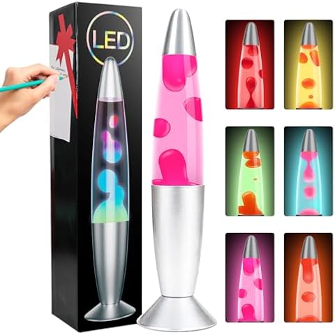 Lampe à lave LED AONESY 34cm Cover
