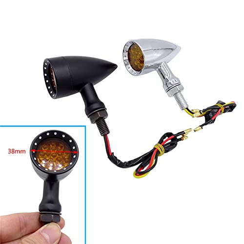 1 Conjunto De Luz Indicadora De Freio De Led Universal Para Motocicletas Para Harley Chopper Cruiser