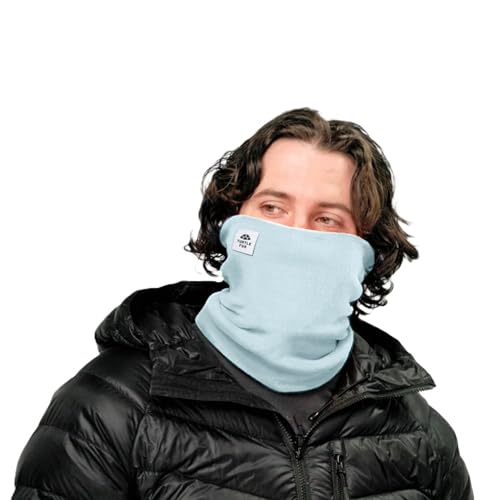 Turtle Fur Double-Layer Neck Warmer - Ultra-Soft, Stretchy Chelonia 150 Fleece Neck Gaiter Made with 100% Recycled Polyester